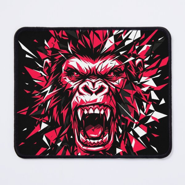 Item preview, Glitch Ape Face designed and sold by Stickersdevelop.