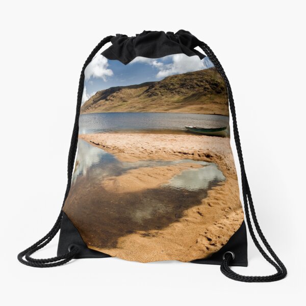 Lough Nafooey Co. Mayo/Galway Ireland. Drawstring Bag