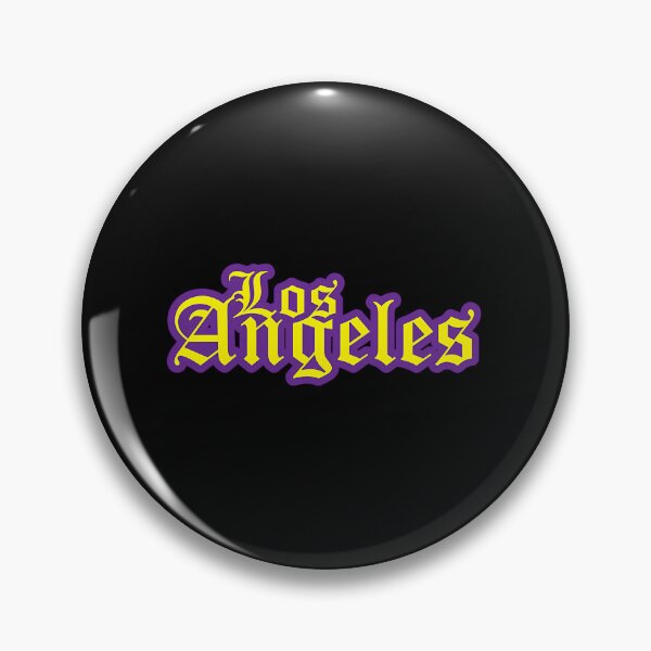 Item preview,  Los Angeles Old English-Purple Gold designed and sold by sayed khaled.