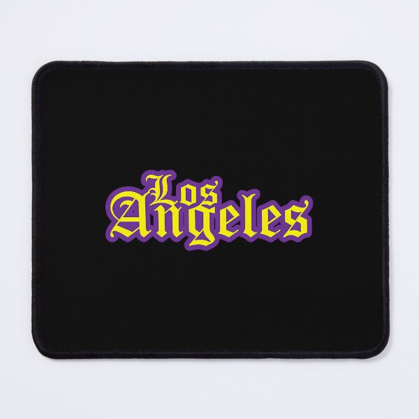 Item preview, Los Angeles Old English-Purple Gold designed and sold by sayed khaled.