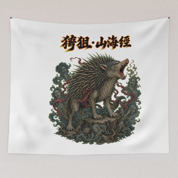 Item preview, Heju Melancholy Wolf — Shan Hai Jing designed and sold by holyminix.