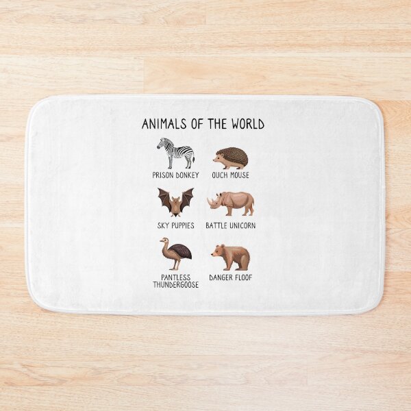Item preview, Better names for animals - funny animals of the world joke designed and sold by messy-nessie.