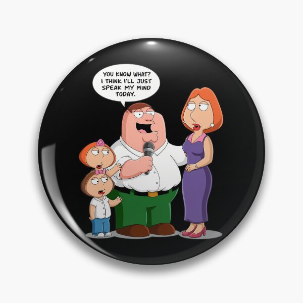 Item preview,  Peter Griffin From Family Guy - You Know What I Think I'Ll Just Speak My Mind Today. designed and sold by sayed khaled.
