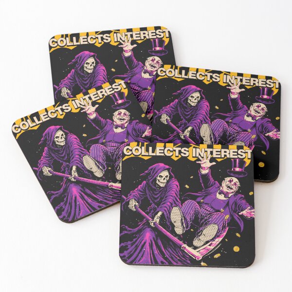 Item preview, Death Collects Interest designed and sold by hafaell.