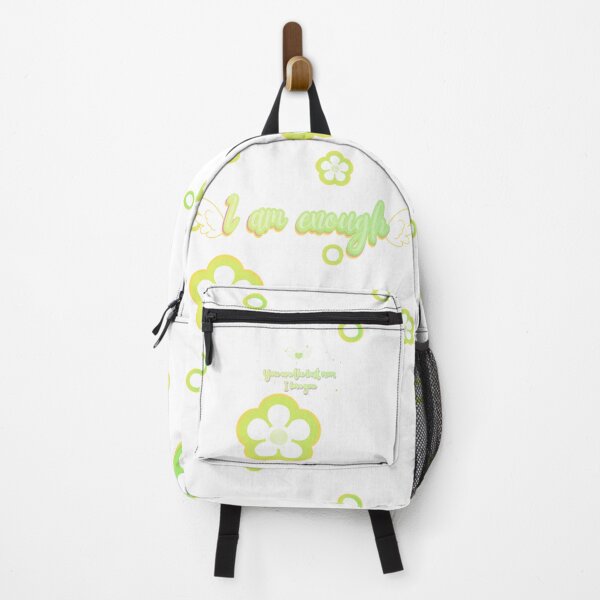 Item preview, I Am Enough Lime-Green Mom Floral Pattern  designed and sold by Vaeliss.