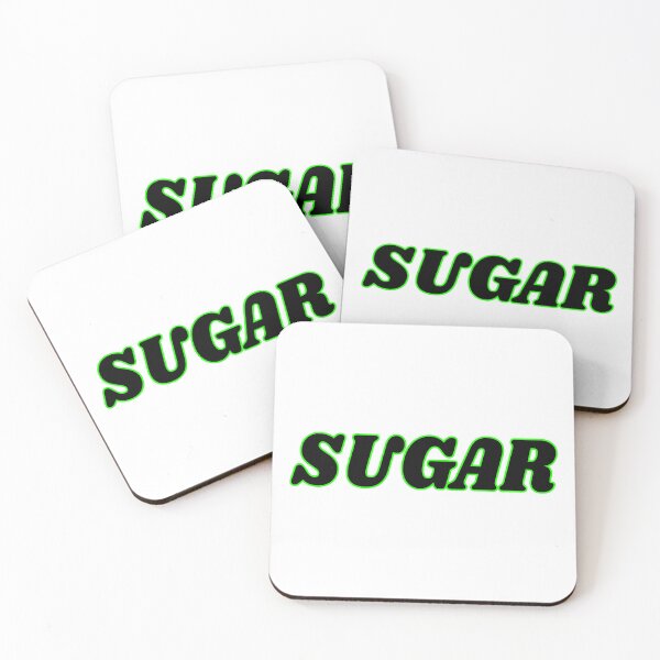 Item preview, Sugar Neon Green Retro Typography Minimal Aesthetic Text Design designed and sold by PixelParinda.
