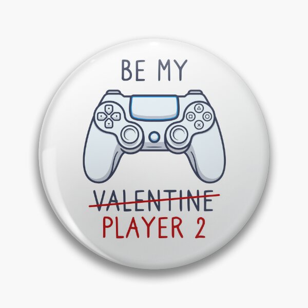 Item preview, Player 2 Valentine gift | Gamer couple controller design designed and sold by messy-nessie.