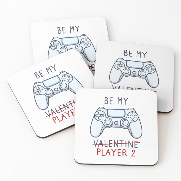 Item preview, Player 2 Valentine gift | Gamer couple controller design designed and sold by messy-nessie.