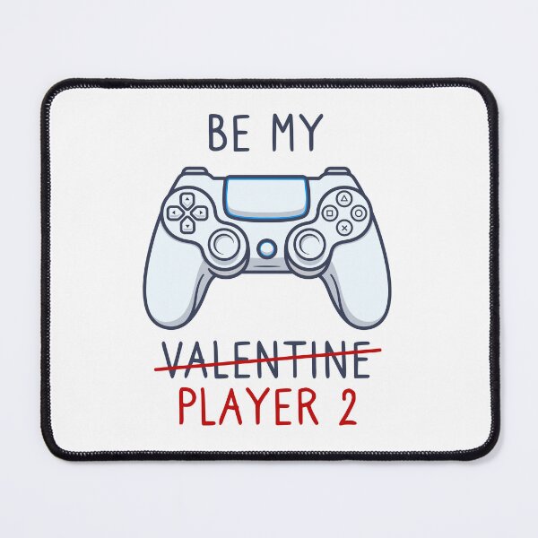 Item preview, Player 2 Valentine gift | Gamer couple controller design designed and sold by messy-nessie.