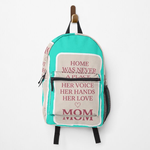 Item preview, Home Was Her – Mother Love Minimal Typography designed and sold by Prism-Bubble.