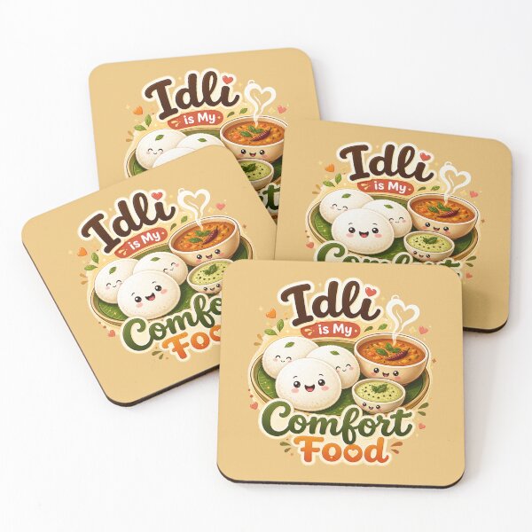 Item preview, Idli Is My Comfort Food – Cute Kawaii South Indian Food Design | Idli Lover Gift designed and sold by Globalcitytees.