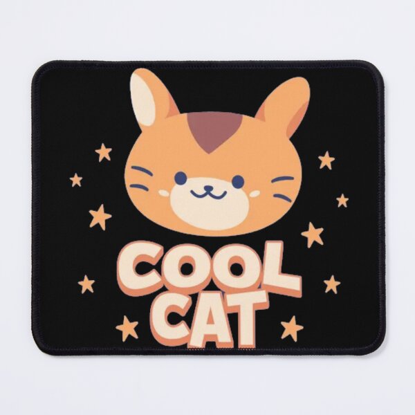 Item preview, Cool Cat – Cute Kawaii Orange Tabby Kitten Art designed and sold by GenZFashion000.