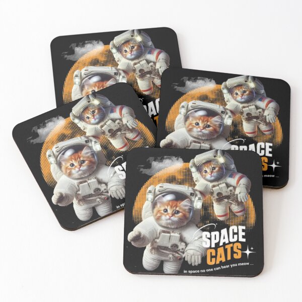 Item preview, Space Cats – Astronaut Kittens in Orbit Art designed and sold by GenZFashion000.
