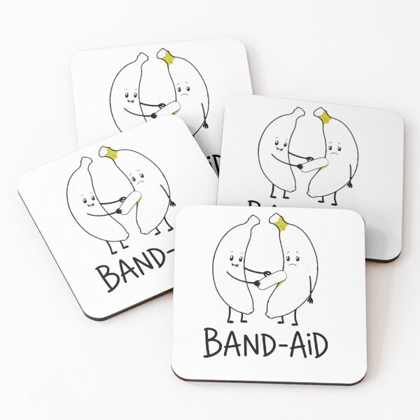 Item preview, Funny Banana Band-Aid Cartoon Design designed and sold by Na-q-sh.