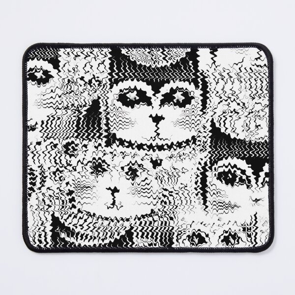 Item preview, Frazzled Stressed-Out Cat Faces Black White Designs designed and sold by DEC02.