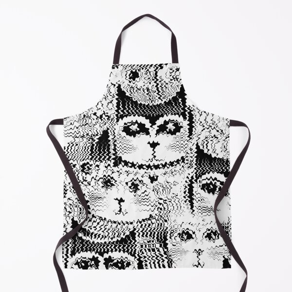 Item preview, Frazzled Stressed-Out Cat Faces Black White Designs designed and sold by DEC02.