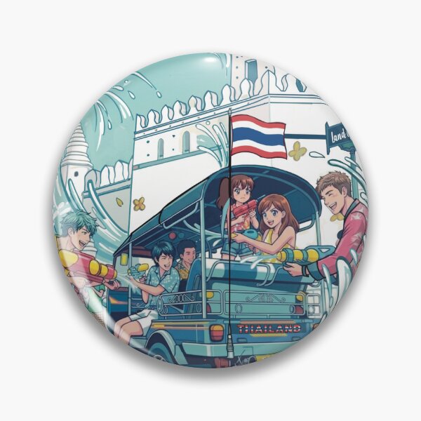 Item preview, Thailand water festival I Unforgettable Journey designed and sold by StudioNoRule.