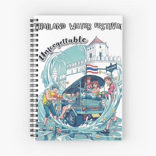 Item preview, Thailand water festival I Unforgettable Journey designed and sold by StudioNoRule.