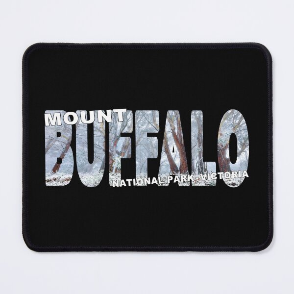 Item preview, MOUNT BUFFALO National Park Victoria - High Country in Fog Cloud Snow designed and sold by Adam Gormley.