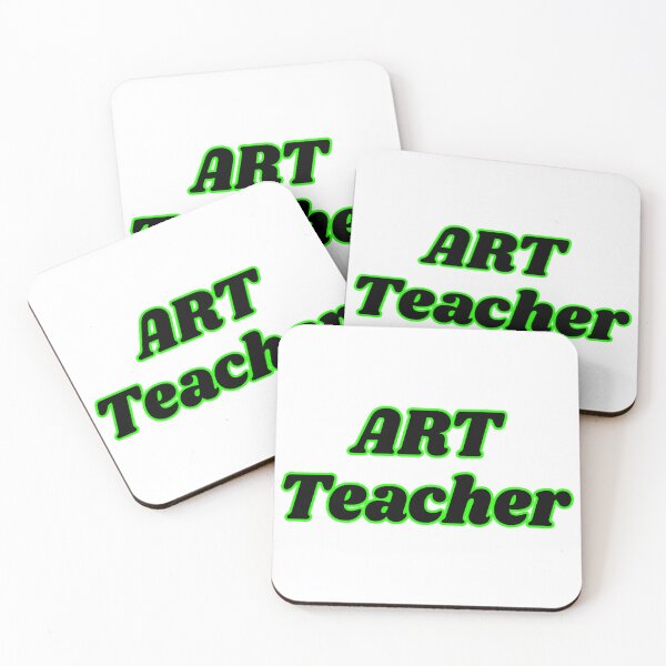 Item preview, Bold Neon Art Teacher Typography Aesthetic designed and sold by PixelParinda.