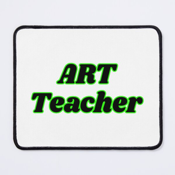 Item preview, Bold Neon Art Teacher Typography Aesthetic designed and sold by PixelParinda.