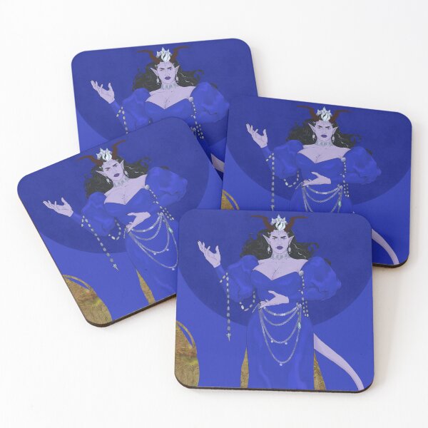 Item preview, Busty Tiefling D&D Art designed and sold by badlerart.