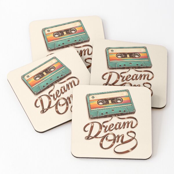 Item preview, Retro Cassette Tape Dream On Music Lover Gift designed and sold by Fanverse Merchandise.