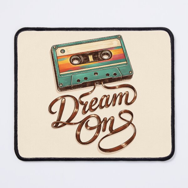 Item preview, Retro Cassette Tape Dream On Music Lover Gift designed and sold by Fanverse Merchandise.