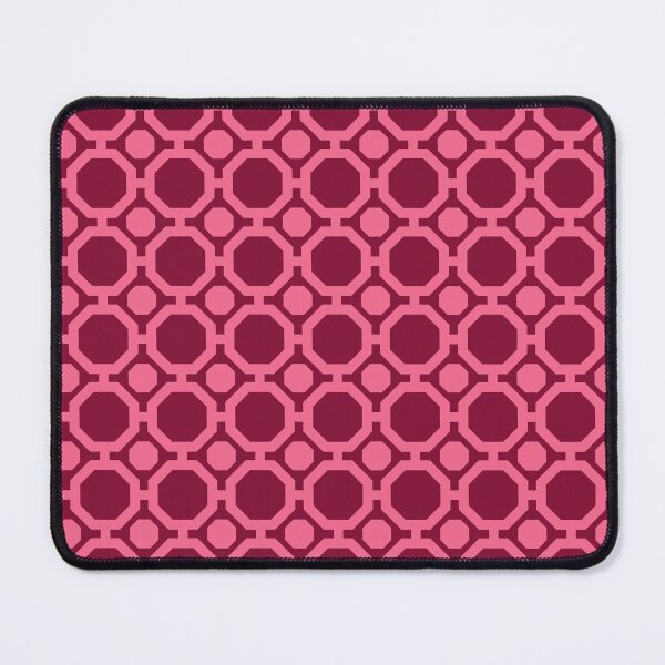 Item preview, Claret & light crimson geometric pattern designed and sold by Mint + Midnight.