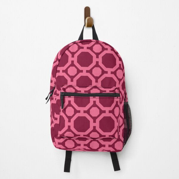 Item preview, Claret & light crimson geometric pattern designed and sold by Mint + Midnight.