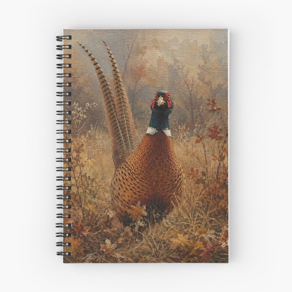 Item preview, Autumn Pheasant Oil Painting  designed and sold by TammyHunterArt.