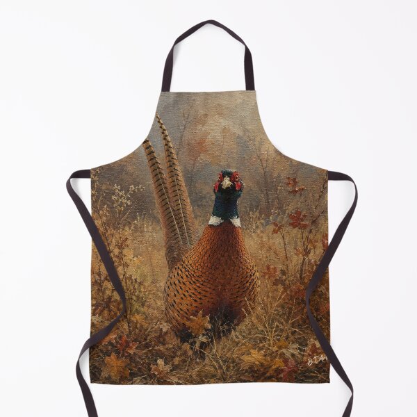 Item preview, Autumn Pheasant Oil Painting designed and sold by TammyHunterArt.