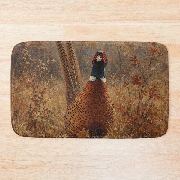 Item preview, Autumn Pheasant Oil Painting  designed and sold by TammyHunterArt.