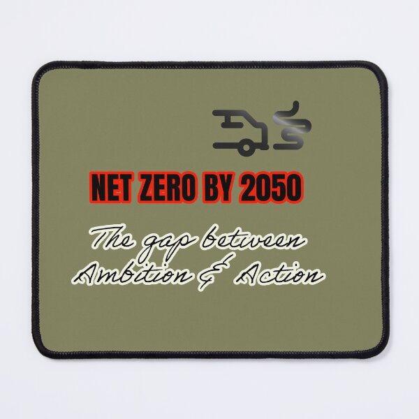 Item preview, Net Zero By 2050 - Netzero - Climate Awareness designed and sold by Drishya-Designs.