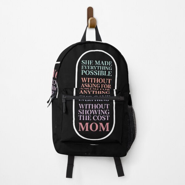 Item preview, She Gave Everything – Mom Sacrifice Typography Design designed and sold by Prism-Bubble.