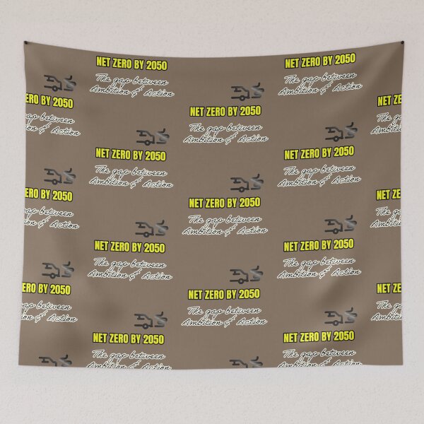 Item preview, Net Zero By 2050 - Netzero - Climate Awareness designed and sold by Drishya-Designs.