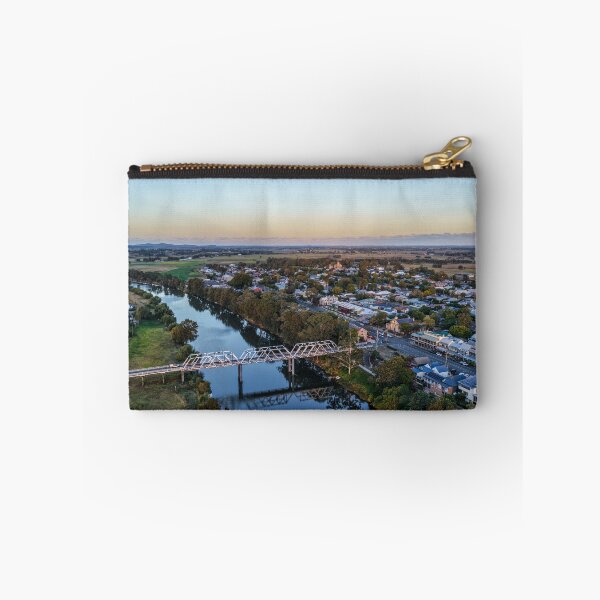 Item preview, Aerial View of Morpeth Bridge and Historic Town designed and sold by Justin Mckinney.