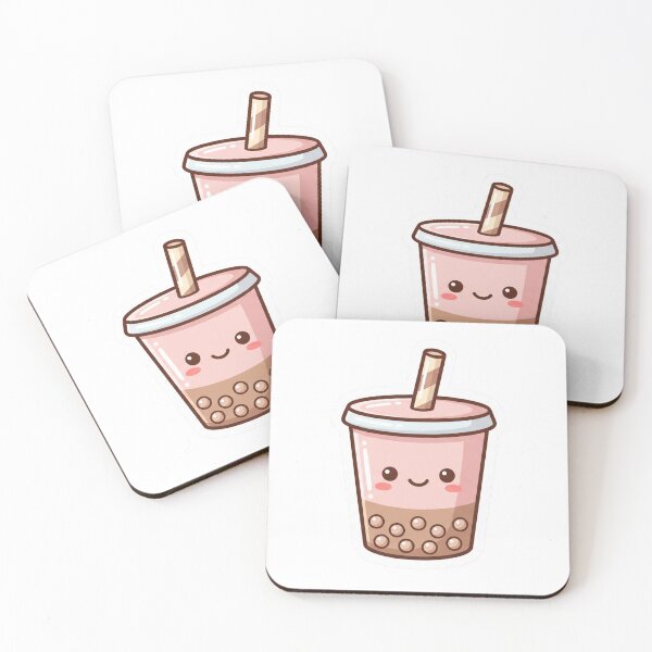 Item preview, Cute Kawaii Bubble Tea Sticker designed and sold by Alexrtr.