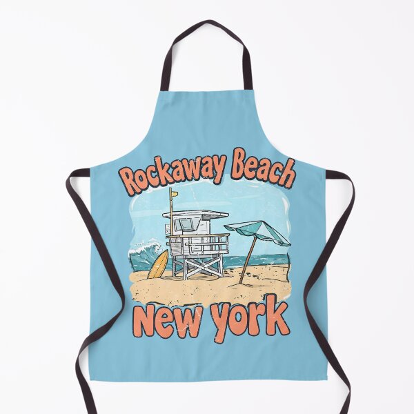 Item preview, Rockaway Beach New York Cute Retro Surfing Pastel Waves designed and sold by HowToCanadian.
