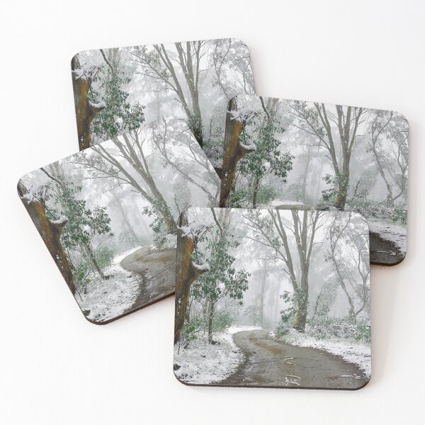 Item preview, Mount St Gwinear Baw Baw Victoria - High Country Snow and Gums Track designed and sold by Adam Gormley.