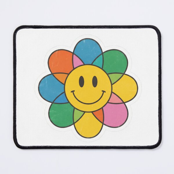 Item preview, Retro Smiley Face Flower designed and sold by Alexrtr.