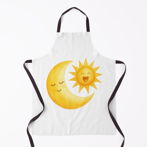 Item preview, Cute Sun and Moon Art | Bright & Cheerful Nursery Decor designed and sold by Little Bloom Studio.
