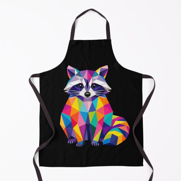 Item preview, Racoon Geometric Pattern designed and sold by BhadzCheetah.