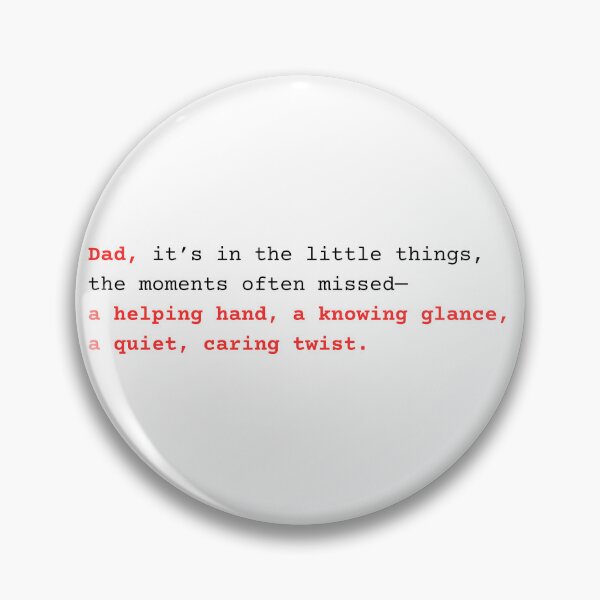 Artikelvorschau, Father Love Poetry Print Set, Happy Father’s Day Cards, Aesthetic Gift for Dad, The Way You Care entworfen und verkauft von BlareBlare.