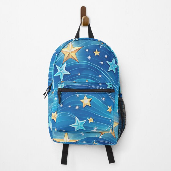 Item preview, Blue Star Pattern – Celestial Seamless Night Sky Design designed and sold by Erik Visnievskij.