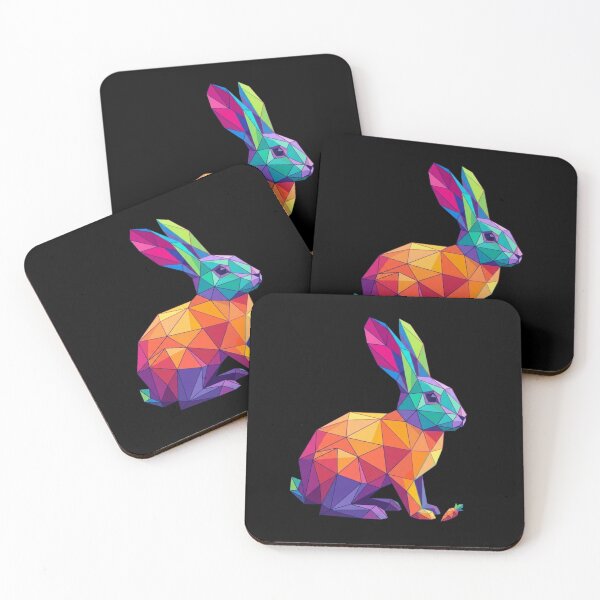 Item preview, Rabbit Geometric Pattern designed and sold by BhadzCheetah.