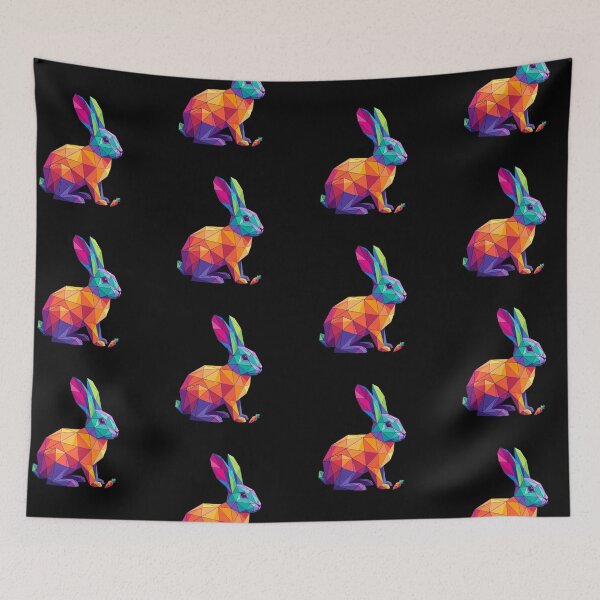 Item preview, Rabbit Geometric Pattern designed and sold by BhadzCheetah.