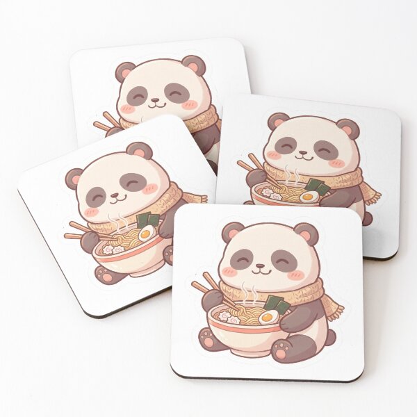 Item preview, Cute Panda Eating Ramen designed and sold by Alexrtr.
