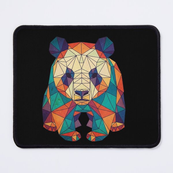 Item preview, Panda Geometric Pattern designed and sold by BhadzCheetah.