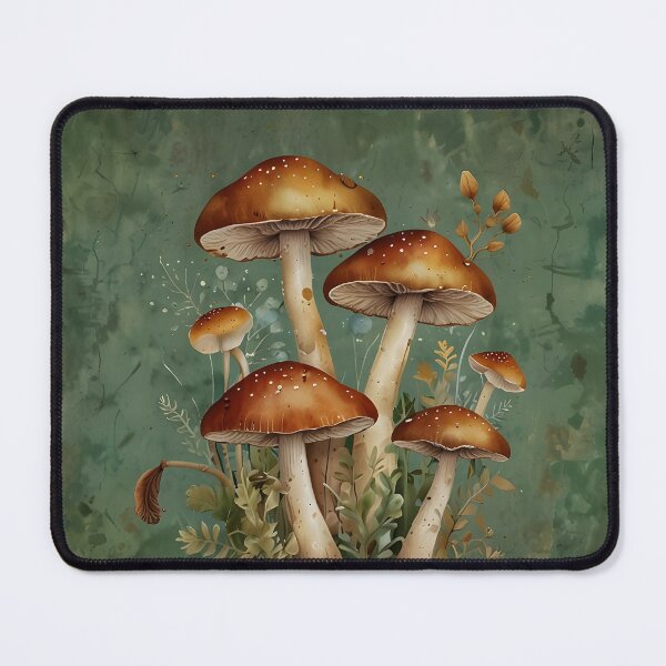 Item preview, Boho Mushroom Botanical Collage designed and sold by Glitchart66.